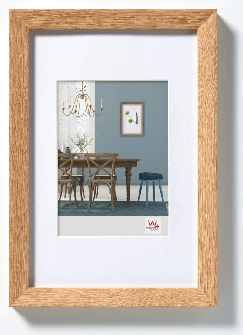 Walther fiorito - mdf houten lijst - fotoformaat 20x30 cm - licht eiken