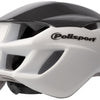 Polisport helm Aero Road mat wit glans zwart geel M 55-58cm