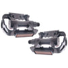 Edge pedaalset mtb trekking luxe aluminium - zwart