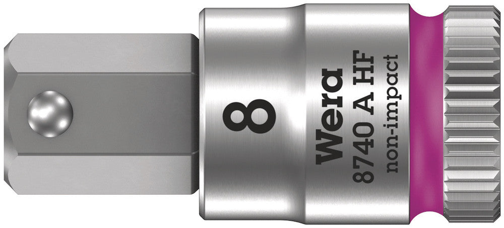 Wera 8740 a hf zyklop bit dop-combinatie met vasthoudfunctie met 1 4 aandrijving, 4.0 x 100 mm - 1 stuk(s) - 05003334001