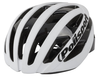 Polisport light pro fietshelm m 52-58cm mat wit zwart