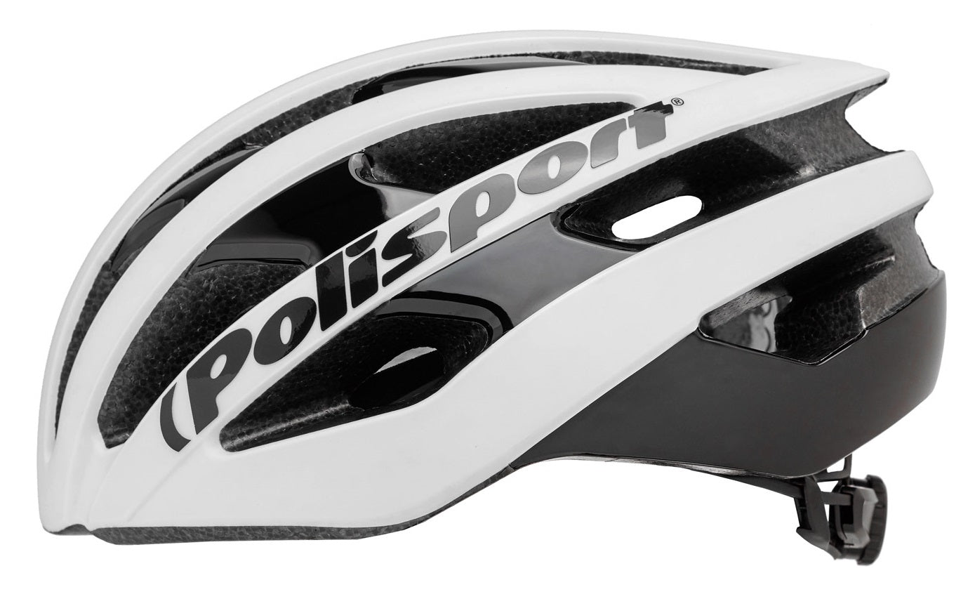 Polisport light pro fietshelm m 52-58cm mat wit zwart