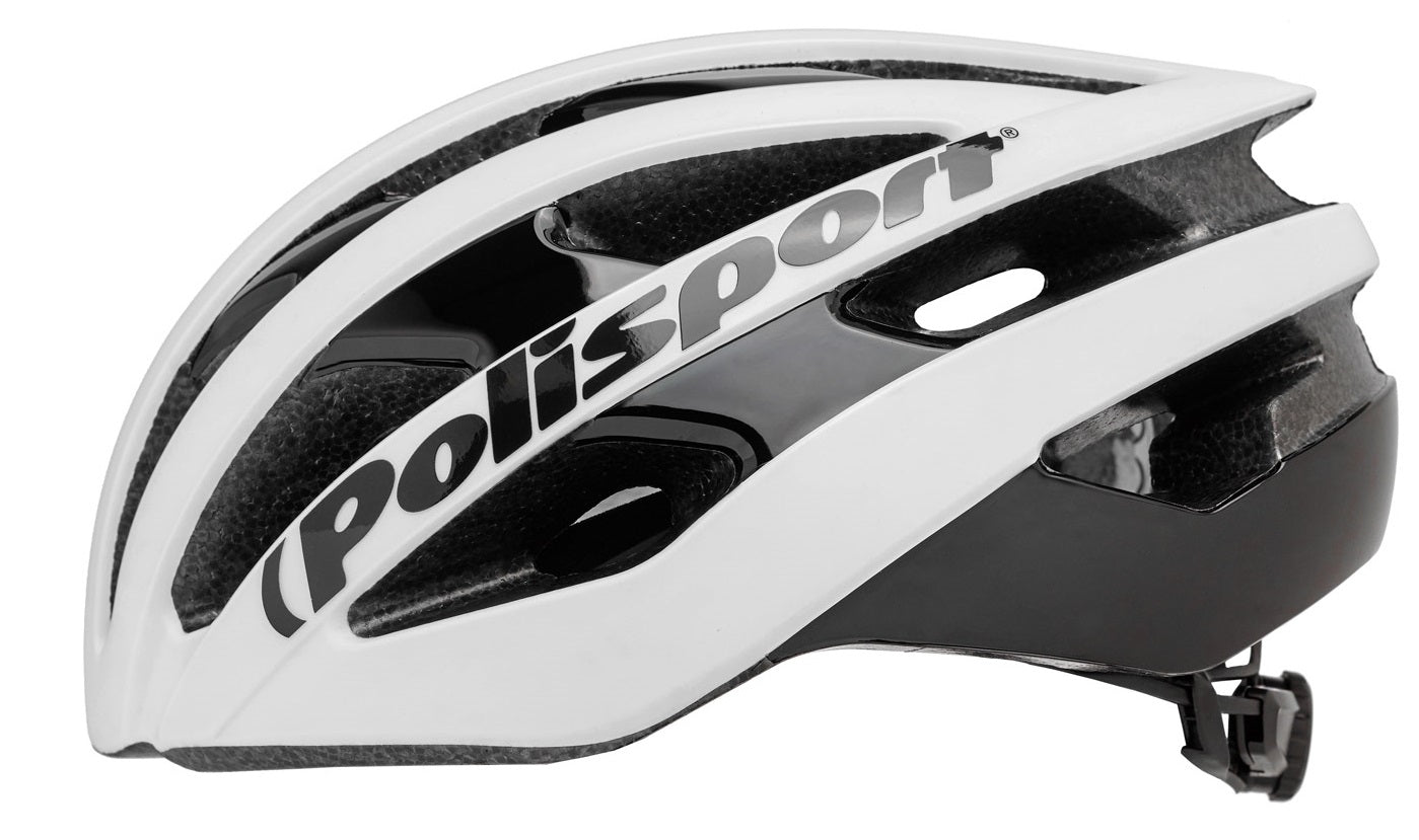 Polisport light pro fietshelm l 58-62cm mat wit zwart