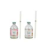 Decoris diffuser glas in koker 100ml ø6,5xh18,5cm 2 assorti - afbeelding 2