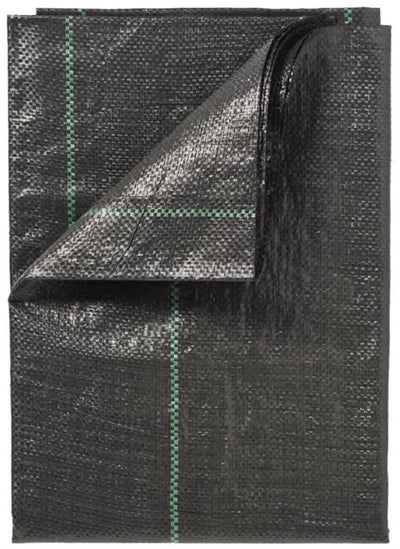 Nature - gronddoek - 1 x 25m - 100 g m² - zwart - anti-worteldoek