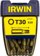 Irwin torx t30 - 1 4” 25 mm - 10 stuks - 10504356