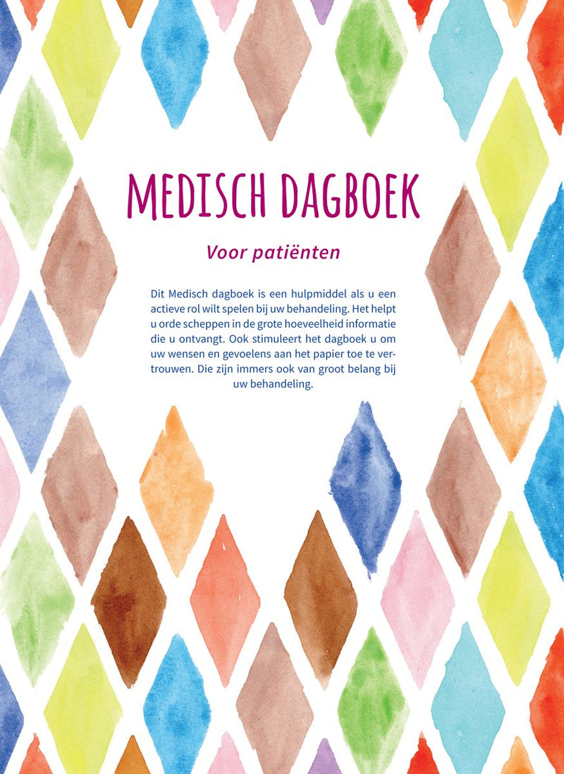 Merkloos sans marque medisch dagboek