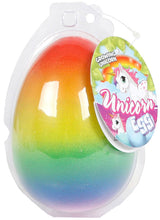 Unicorn groei-ei rainbow meisjes 11 cm - afbeelding 1