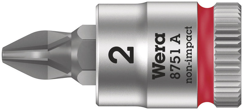 Wera 8751 a zyklop bit dop-combinatie met 1 4 aandrijving , ph 3 x 28 mm - 1 stuk(s) - 05003352001