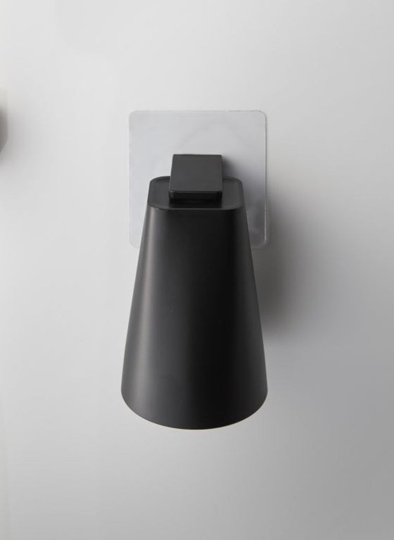 Yamazaki zelfklevende badkamer bekerhouder - tower - zwart
