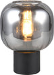Trio diva - tafellamp - zwart mat - excl. 1x e27 7 w - snoerschakelaar