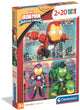 Clementoni - puzzel - 2x20 stukjes - ironman and his awesome friends - puzzel voor kinderen vanaf 3 jaar