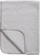 Meyco baby uni wiegdeken - geweven - grey melange - 75x100cm - 1.0 tog