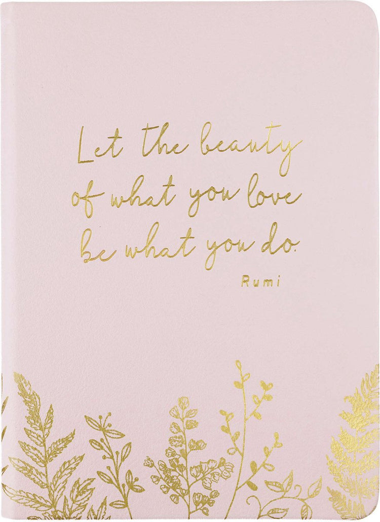 Eccolo notitieboek - essential blush rumi - lijn - ca.13x18cm - ec-d316w