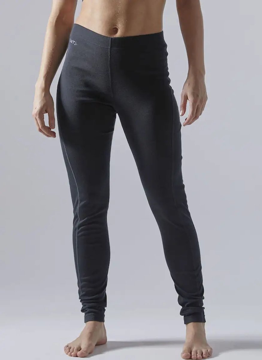 Craft extra warm thermobroek dames - baselayer pants - zwart m
