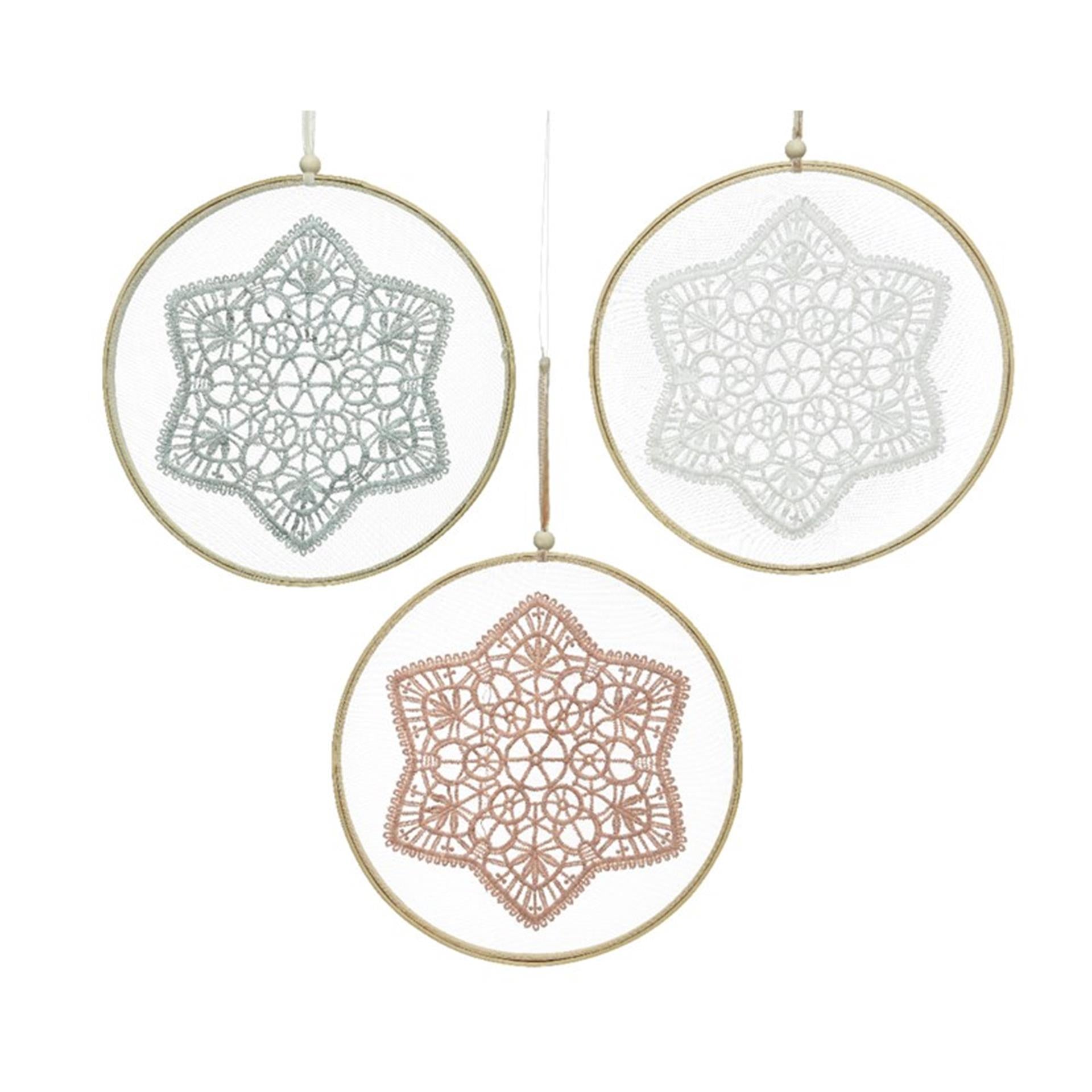 Decoris hanger kant katoen ø24cm