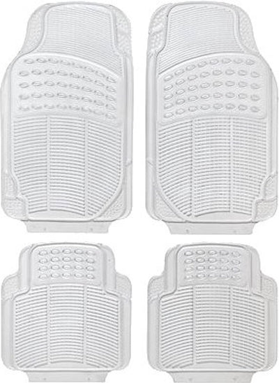 Car plus automattenset continental uni pvc transparant 4-delig