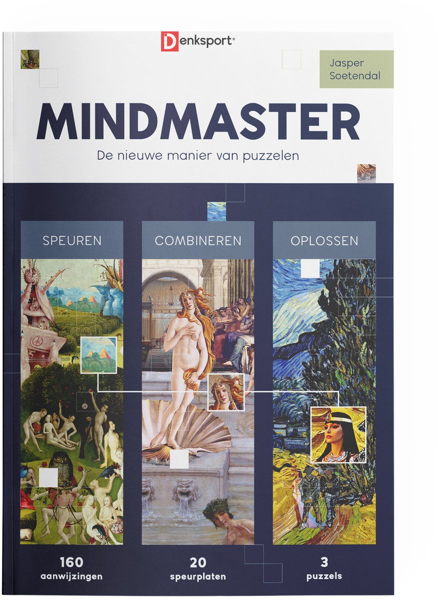Denksport - mindmaster puzzelen - thema kunst