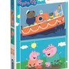 Clementoni legpuzzel super color peppa pig, 2x20st.
