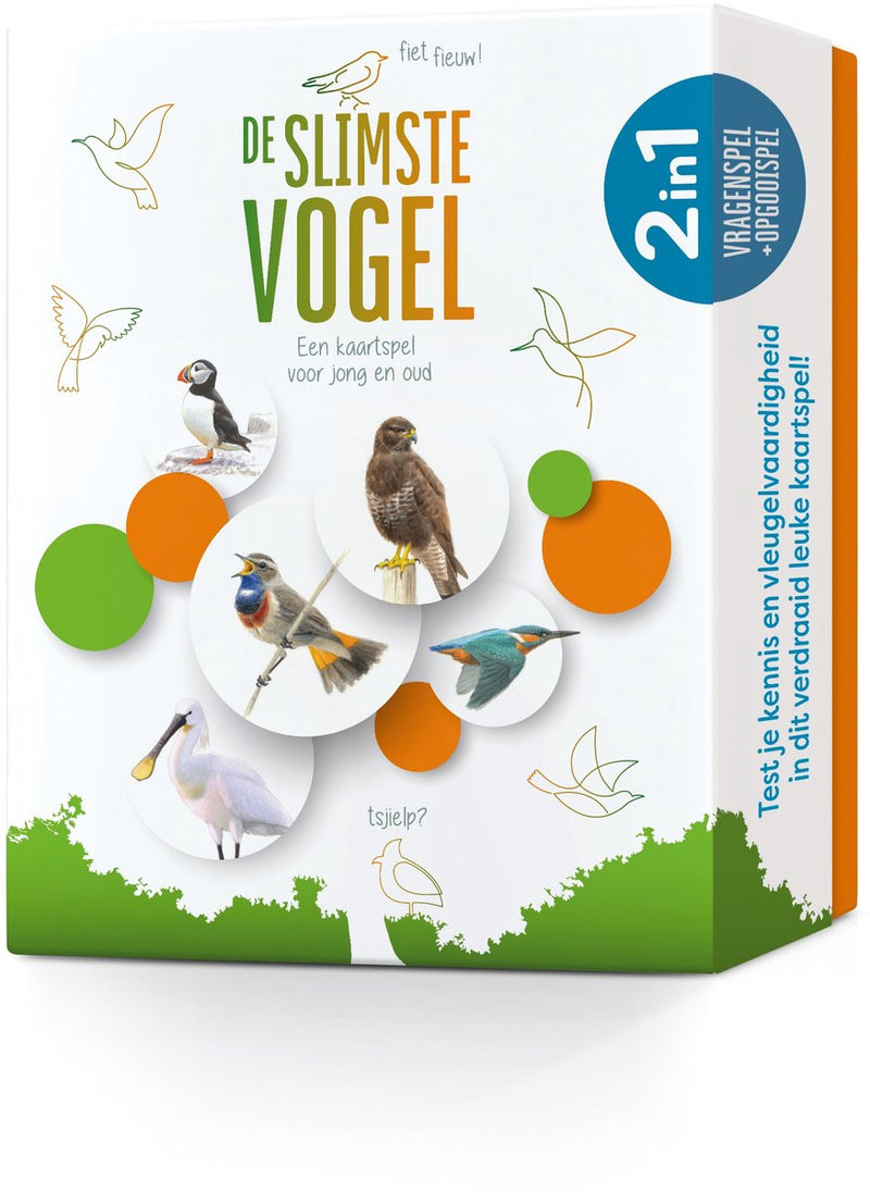 Kosmos uitgevers de slimste vogel - een kaartspel voor jong en oud 6+.