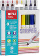 Apli kids stripes stiften 8 stuks