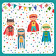 Papstar set a 20 servetten superhero 3-laags 33x33cm