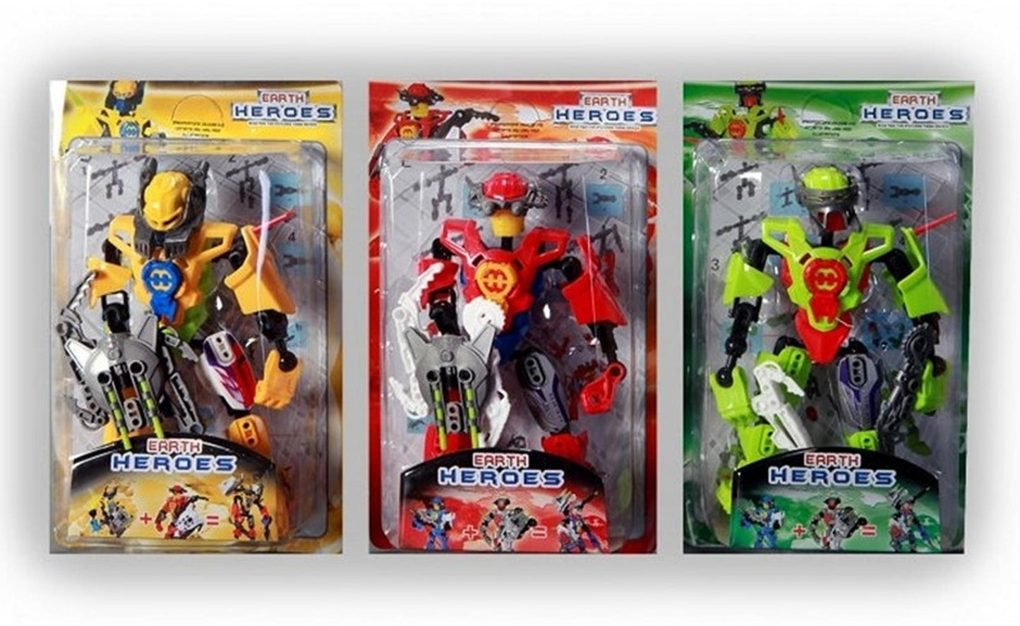 Actiefiguur earth heroes 18 cm