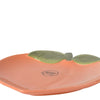 Decoris bord dolomiet 16x16x2cm perzikvorm