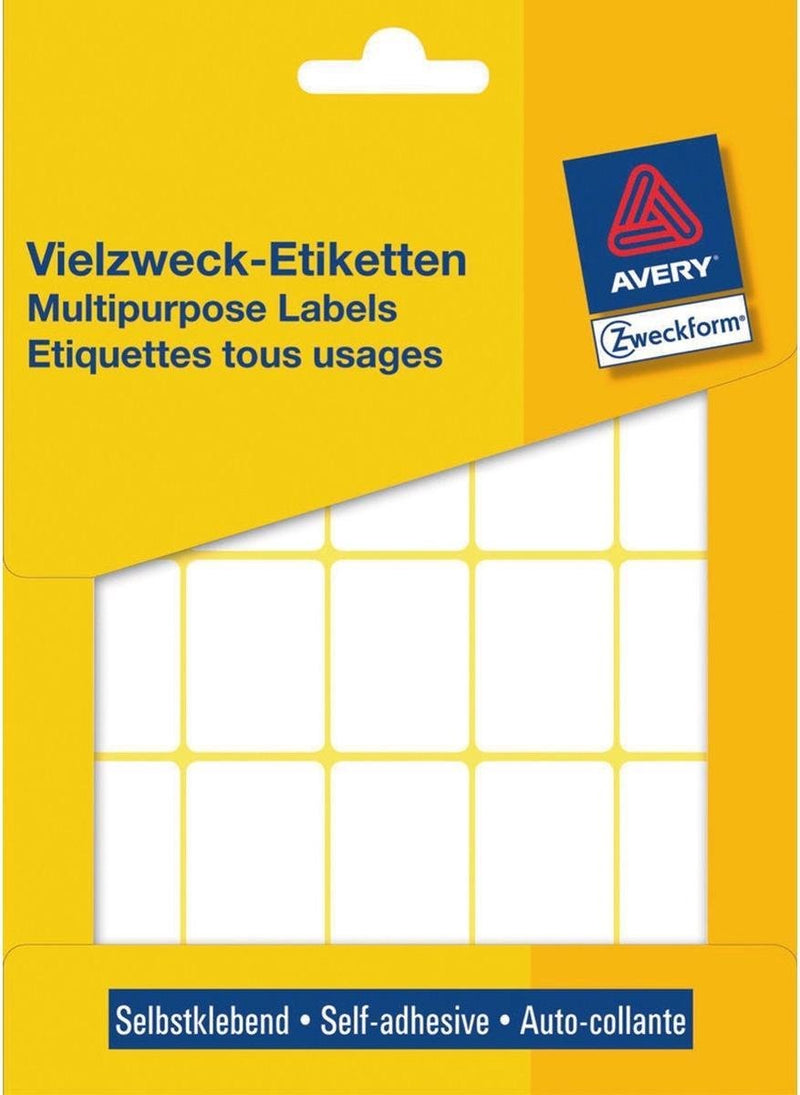 Avery huismerk 3321 handmatige etiket 32x23mm wit