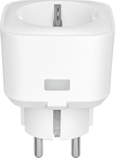 Klikaanklikuit zigbee stekkerdimmer zcc-250 – met statusweergave - slimme stekker - stopcontactdimmer - slimme dimmer stopcontact - compatible zigbee smart home - wit