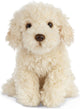 Living nature labradoodle knuffel - 25 cm - pluche - hond honden - beige - speelgoed
