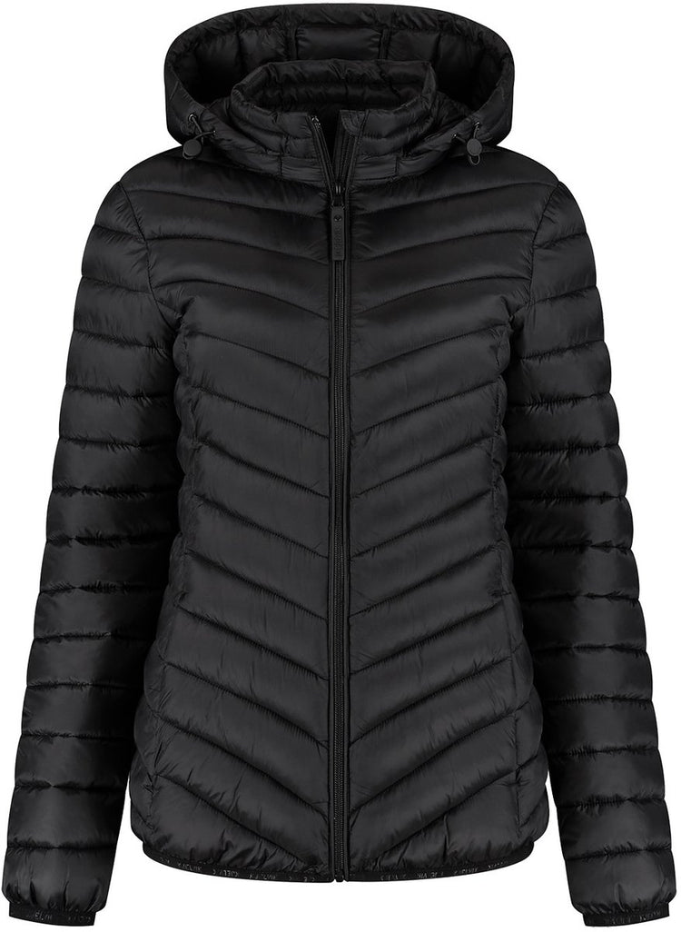 Kjelvik outdoorjas sanna zwart