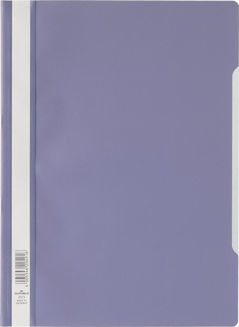 Durable snelhechtmap ft a4 lila 25 stuks