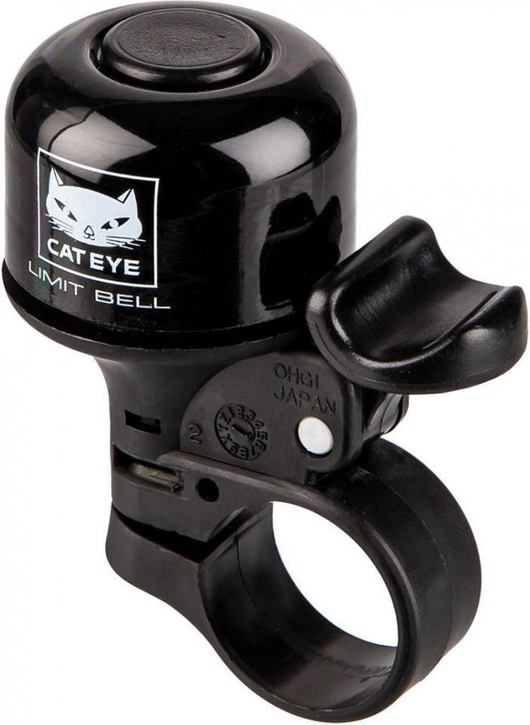 Cateye pb800 fietsbel - limited edition - zwart