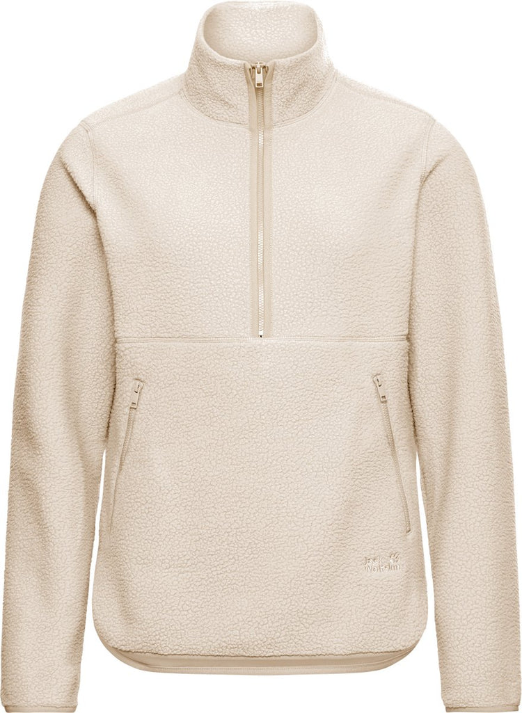 Jack wolfskin lite curl hz w dames outdoorjas-oyster