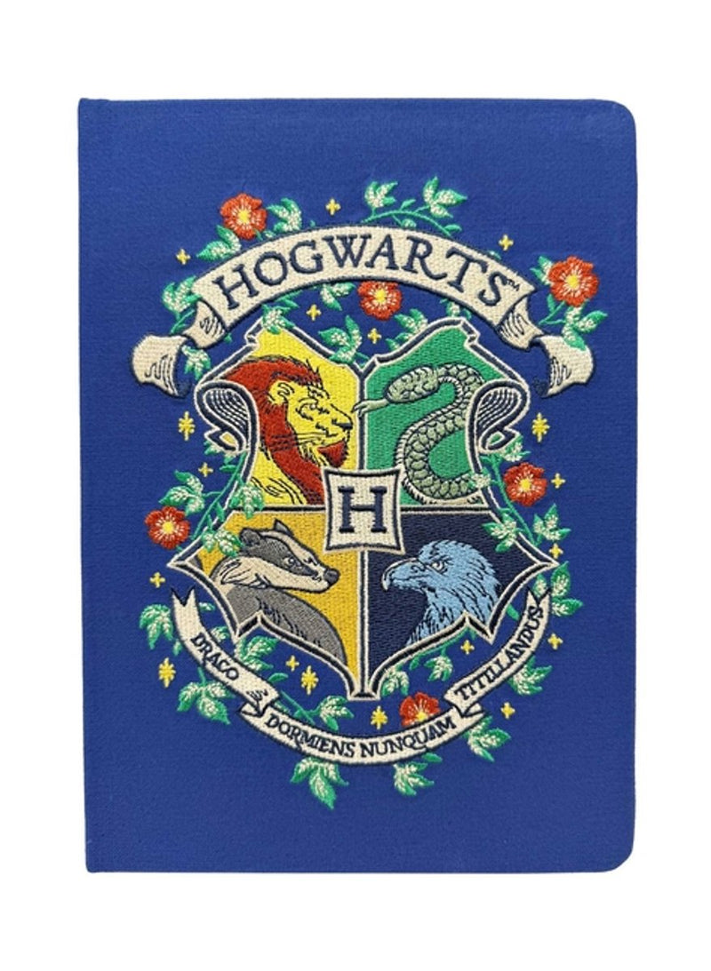 Insights - harry potter: hogwarts crest embroidered journal