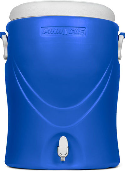Pinnacle platino 10 gallon - geïsoleerde drankdispenser drankkoeler met kraantje - 40 liter - blauw