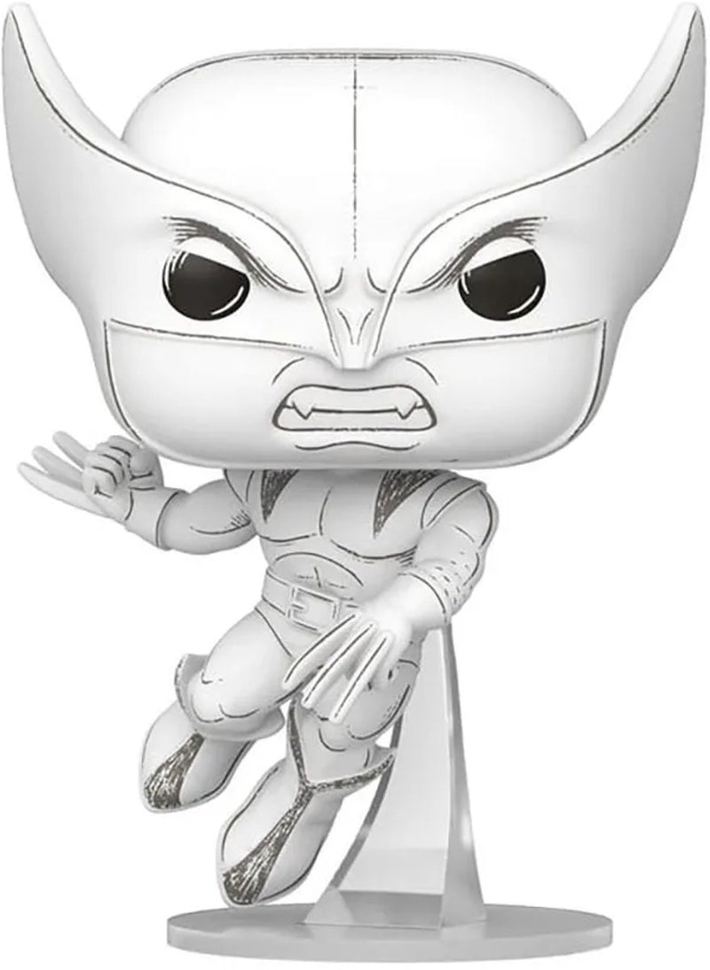 Funko pop! marvel: sketched - wolverine #1573