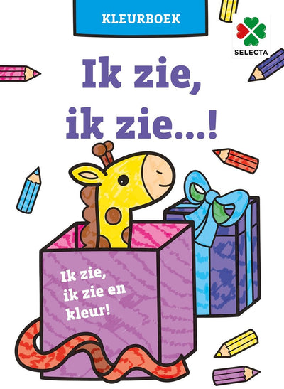 Selecta ik zie ik zie...! - kleurboek
