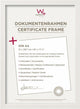 Walther construction - fotolijst - fotoformaat 21x29,7 cm (din a4) - wit