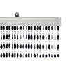 Wicotex vliegengordijn charlotte 90x220cm zwart 100% pvc