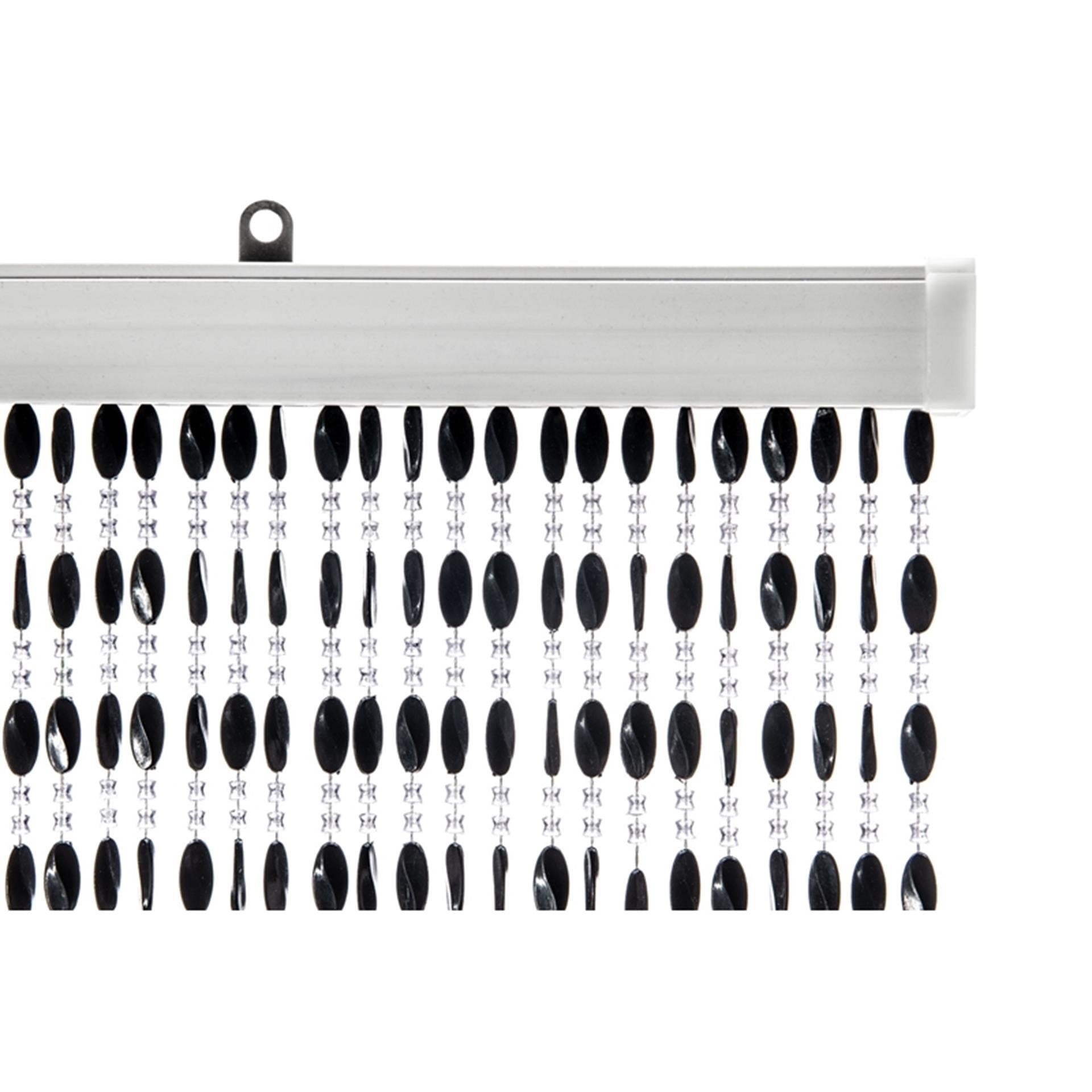 Wicotex vliegengordijn charlotte 90x220cm zwart 100% pvc
