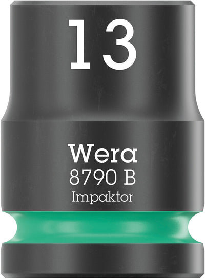 Wera 8790 b impaktor-dop met 3 8 -aandrijving, 13 x 30 mm - 05005504001