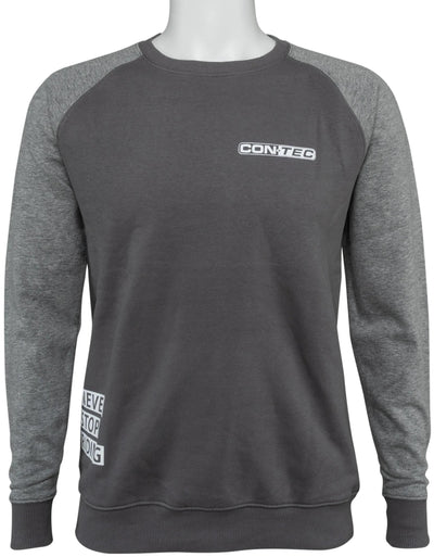 Contec sweatshirt never stop riding ct raglan long-sleeve 2-color