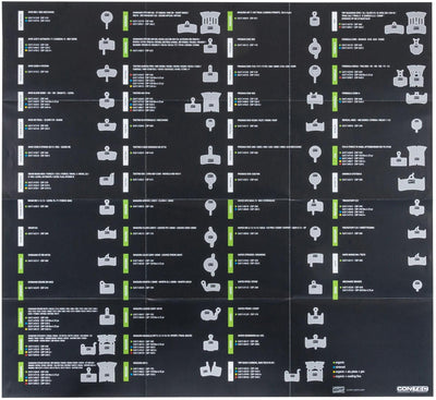 Contec poster disc stop+ ct workshop poster disc brake pads