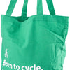 Contec boodschappentas born to cycle ct cotton bag born to cycle bag foldable green
