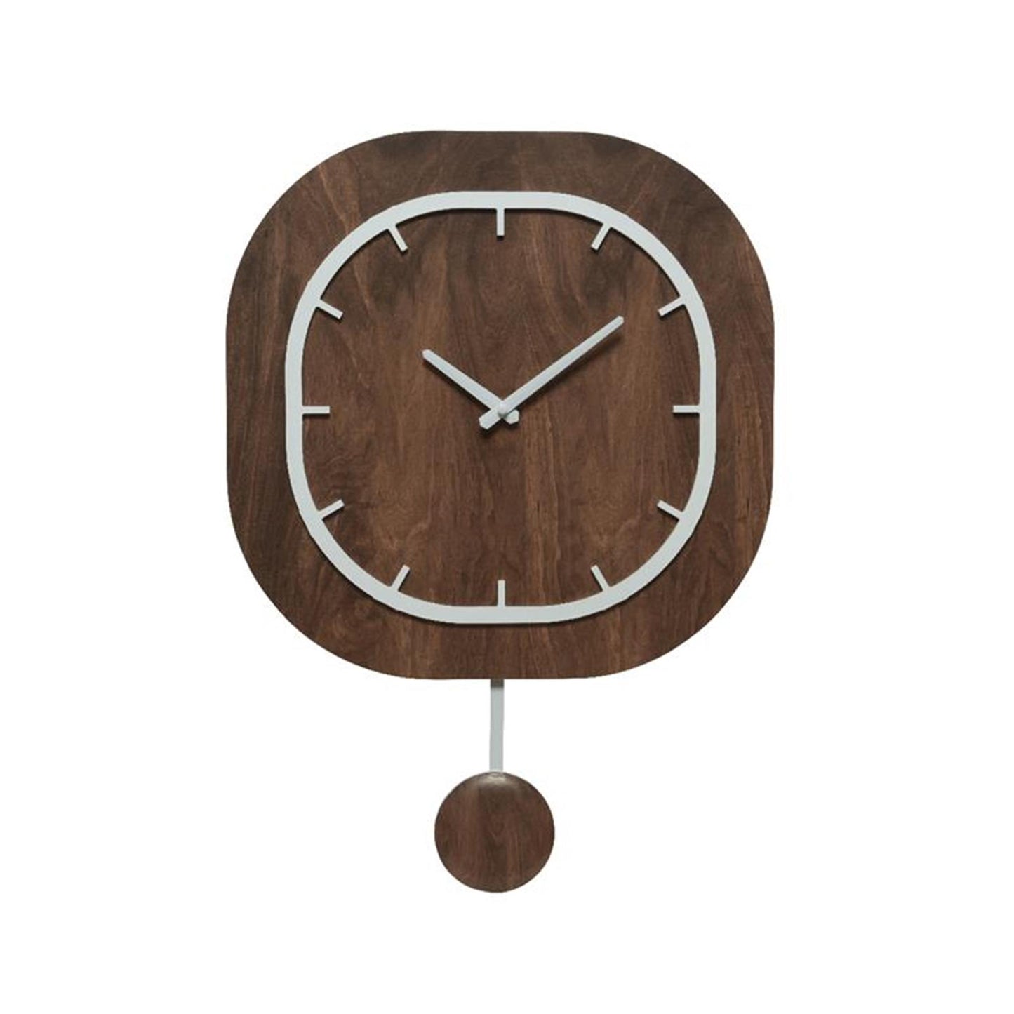 Decoris klok mdf w40-h56cm bruin