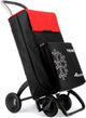Rolser boodschappentrolley 4 wielen - thermo fresh mf - 4.2 - zwart rood