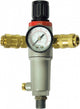 Stanley drukregelaar met manometer 152172xstn - filter, drukregelaar en manometer - max. 10bar - aflezen in bar psi - 3 4 m + 2 snelkoppelingen