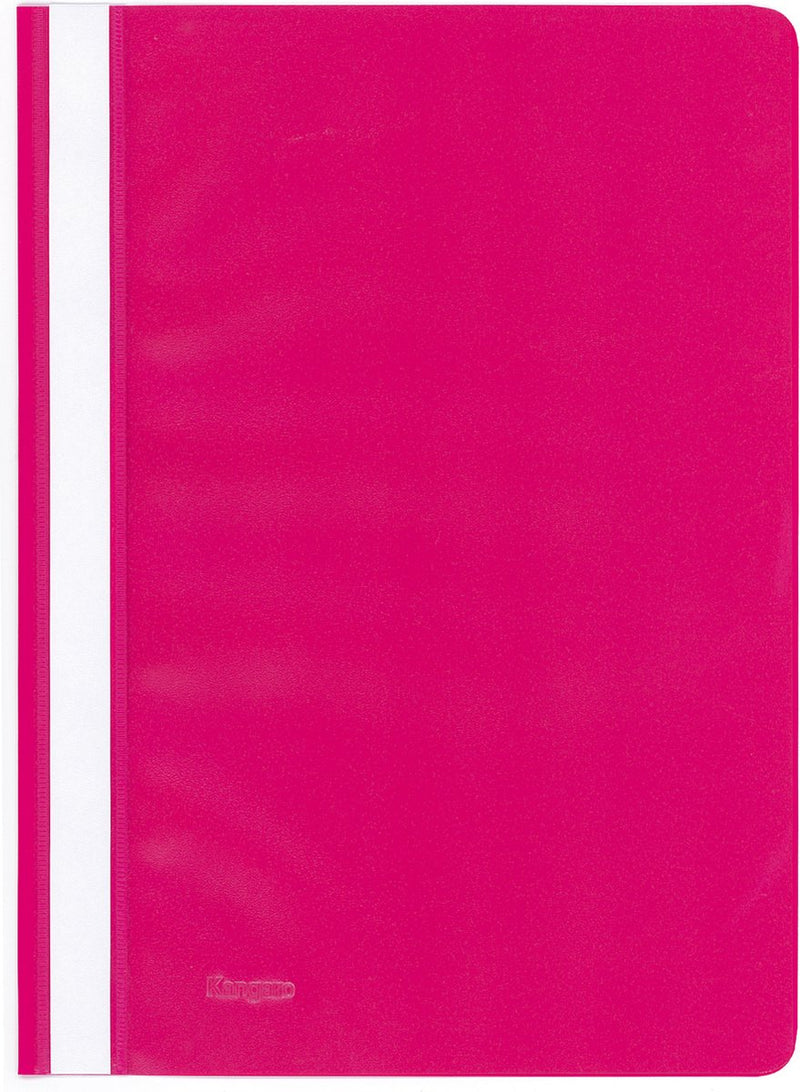 Kangaro snelhechtermap - a4 - pp - cerise - krimp á 25 stuks - k-22050